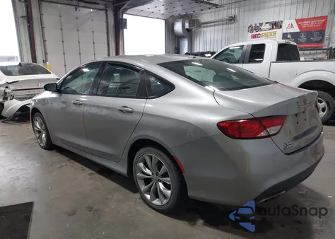 2015 Chrysler 200 S from USA, damaged, VIN 1C3CCCBB1FN668085